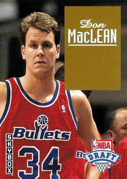 1992-93 SkyBox - Draft Picks #DP19 Don MacLean Front