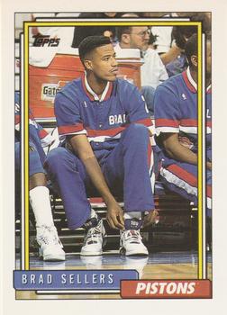 1992-93 Topps #82 Brad Sellers Front