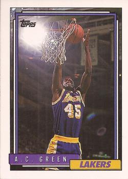 1992-93 Topps #159 A.C. Green Front