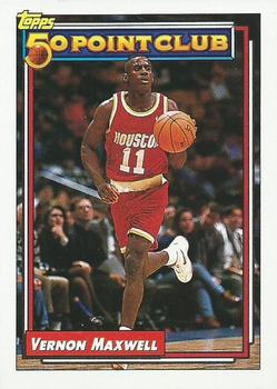 1992-93 Topps #210 Vernon Maxwell Front