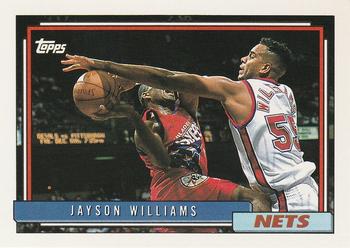 1992-93 Topps #238 Jayson Williams Front