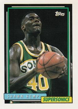 1992-93 Topps #267 Shawn Kemp Front