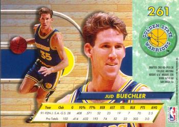 1992-93 Ultra #261 Jud Buechler Back