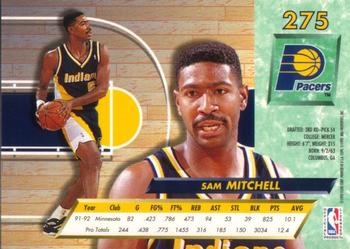 1992-93 Ultra #275 Sam Mitchell Back