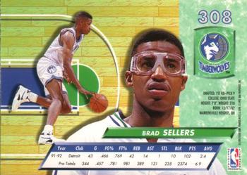 1992-93 Ultra #308 Brad Sellers Back