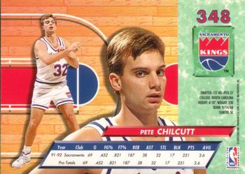 1992-93 Ultra #348 Pete Chilcutt Back