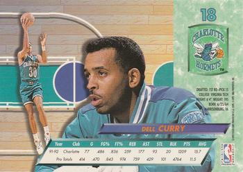 1992-93 Ultra #18 Dell Curry Back