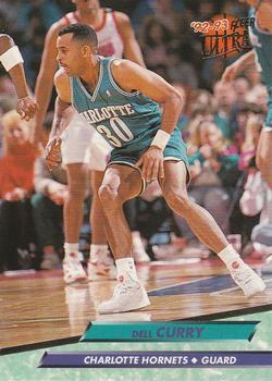 1992-93 Ultra #18 Dell Curry Front