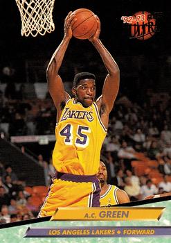 1992-93 Ultra #91 A.C. Green Front