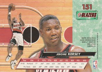 1992-93 Ultra #151 Jerome Kersey Back