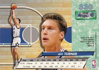 1992-93 Ultra #330 Jeff Turner Back