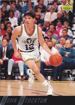 1992-93 Upper Deck - All-NBA Team #AN6 John Stockton Front