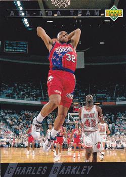 1992-93 Upper Deck - All-NBA Team #AN10 Charles Barkley Front