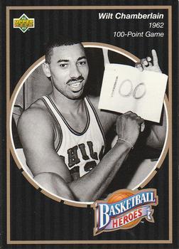 1992-93 Upper Deck - Basketball Heroes: Wilt Chamberlain #13 Wilt Chamberlain Front