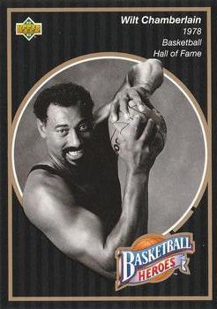 1992-93 Upper Deck - Basketball Heroes: Wilt Chamberlain #17 Wilt Chamberlain Front