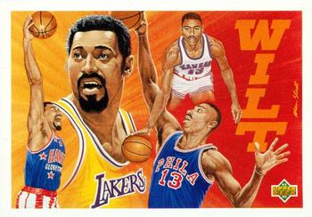 1992-93 Upper Deck - Basketball Heroes: Wilt Chamberlain #18 Wilt Chamberlain Front