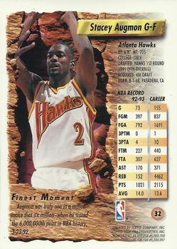 1993-94 Finest #32 Stacey Augmon Back