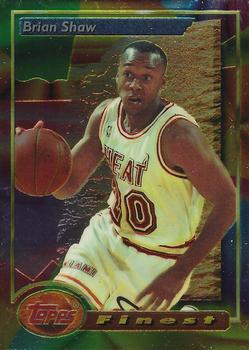 1993-94 Finest #42 Brian Shaw Front