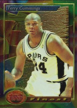 1993-94 Finest #45 Terry Cummings Front