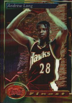 1993-94 Finest #54 Andrew Lang Front