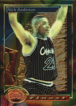 1993-94 Finest #81 Nick Anderson Front
