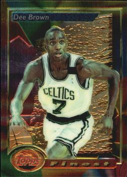 1993-94 Finest #88 Dee Brown Front
