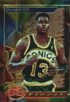1993-94 Finest #207 Kendall Gill Front
