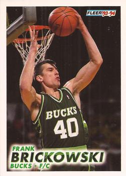 1993-94 Fleer #116 Frank Brickowski Front