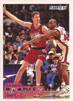 1993-94 Fleer #349 Shawn Bradley Front