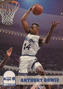 1993-94 Hoops #153 Anthony Bowie Front