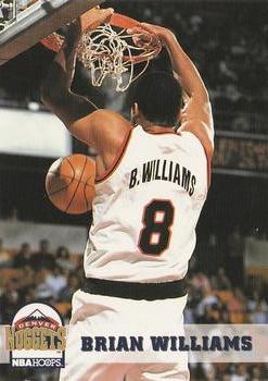 1993-94 Hoops #329 Brian Williams Front