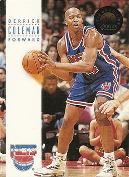 1993-94 SkyBox Premium #122 Derrick Coleman Front