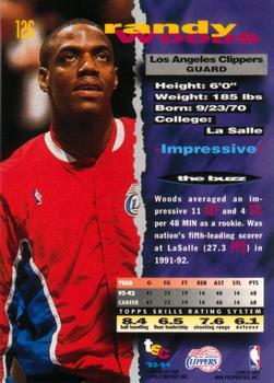1993-94 Stadium Club #126 Randy Woods Back