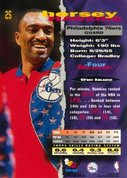1993-94 Stadium Club #25 Hersey Hawkins Back