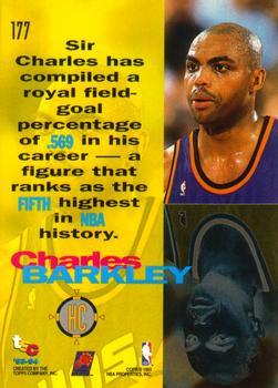 1993-94 Stadium Club - First Day Issue #177 Charles Barkley Back