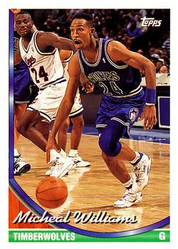 1993-94 Topps #39 Micheal Williams Front