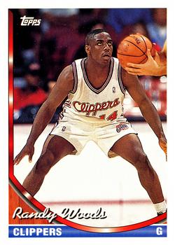 1993-94 Topps #56 Randy Woods Front