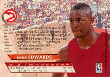 1993-94 Ultra #3 Doug Edwards Back