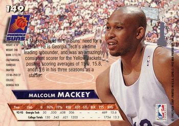 1993-94 Ultra #149 Malcolm Mackey Back