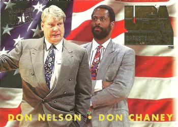 1993-94 Ultra #372 Don Nelson / Don Chaney Front