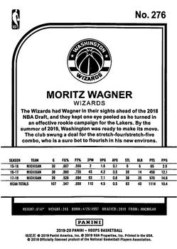 2019-20 Hoops Winter #276 Moritz Wagner Back