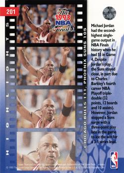 1993-94 Upper Deck #201 Michael Jordan Back