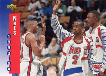 1993-94 Upper Deck #226 New Jersey Nets Front