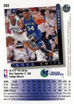1993-94 Upper Deck #263 Doug Smith Back