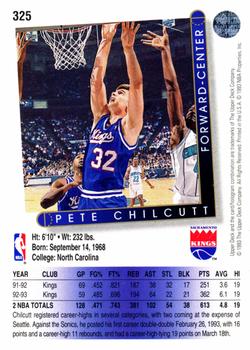 1993-94 Upper Deck #325 Pete Chilcutt Back