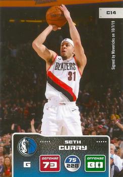 2019-20 Panini NBA Stickers European - Adrenalyn XL #C14 Seth Curry Front
