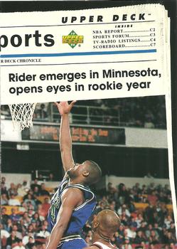 1993-94 Upper Deck Special Edition #214 Minnesota Timberwolves Front