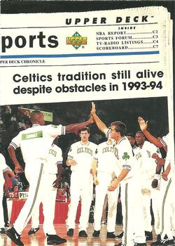 1993-94 Upper Deck Special Edition #200 Boston Celtics Front