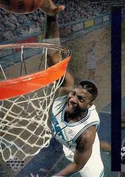 1993-94 Upper Deck Special Edition - Behind the Glass #G6 Larry Johnson Front