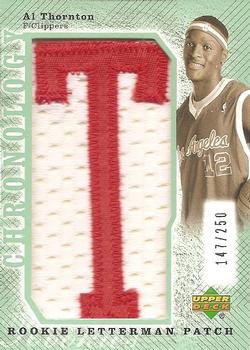 2006-07 Upper Deck Chronology - 2007-08 Rookie Draft Redemptions Green #LMA-260 Al Thornton Front